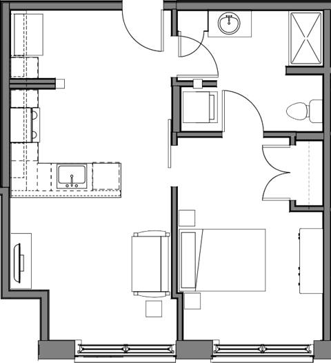 850 Lawrence Street 1 Bed Apartment for Rent - Photo Gallery 27